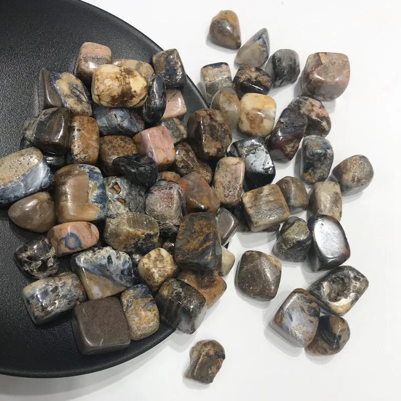 Прямая доставка 100 г 2 Размеры натурального полированного Pietersite Вывалился Камень Природный Азурит заживляющие кристаллы
