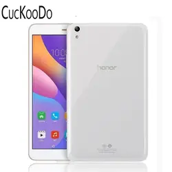 Cuckoodo 50 шт./лот Матовый Стиль ультра-тонкий гибкий силиконовый чехол для Huawei MediaPad T2 8.0 Pro Планшеты