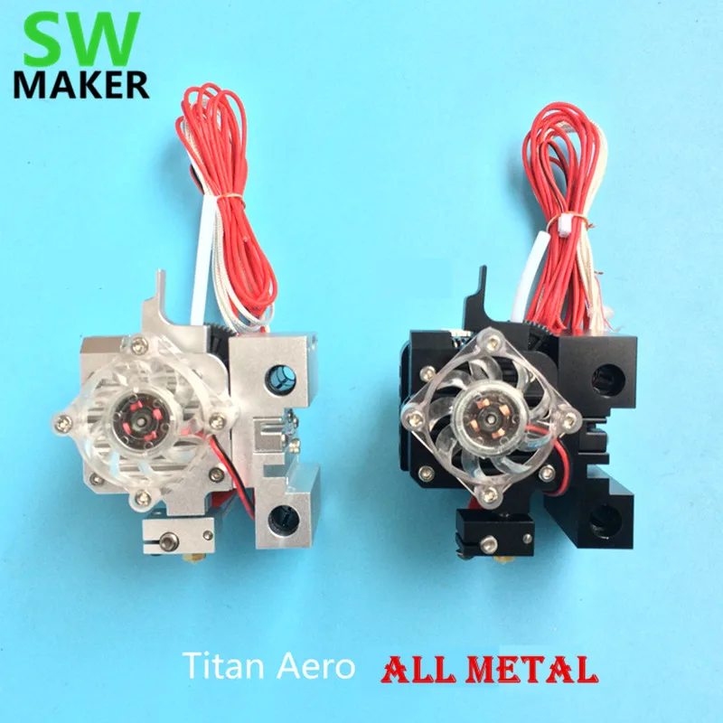 Цельнометаллический титановый Aero Prusa I3 MK2 комплект прямой экструдер каретки + X