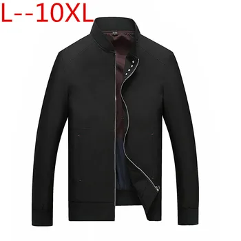 

10XL 8XL 6XL 5XL 4XL Men's Jacket New Arrivals Autumn Fashion Long Sleeve Jackets Men Slim Fit Casual Jaqueta Masculina Jackets