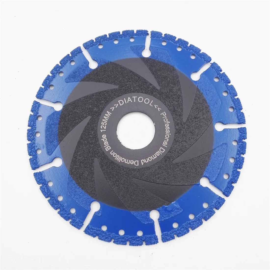 DIATOOL 5"/125mm Vacuum Brazed Diamond Blade Cutting Disc Multi Purpose