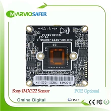 Sony IMX322 Сенсор 2MP 1080 P Full HD Высокое разрешение CCTV IP-сети Камера совета Модуль ONVIF правда WDR низкой освещенности