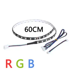 LERDGE 3d принтер светодиодный светодиодные RGB 5050 светодиодные ленты с кабелем для Lerdge доска Запчасти двойной экструдер модуль RGB управление
