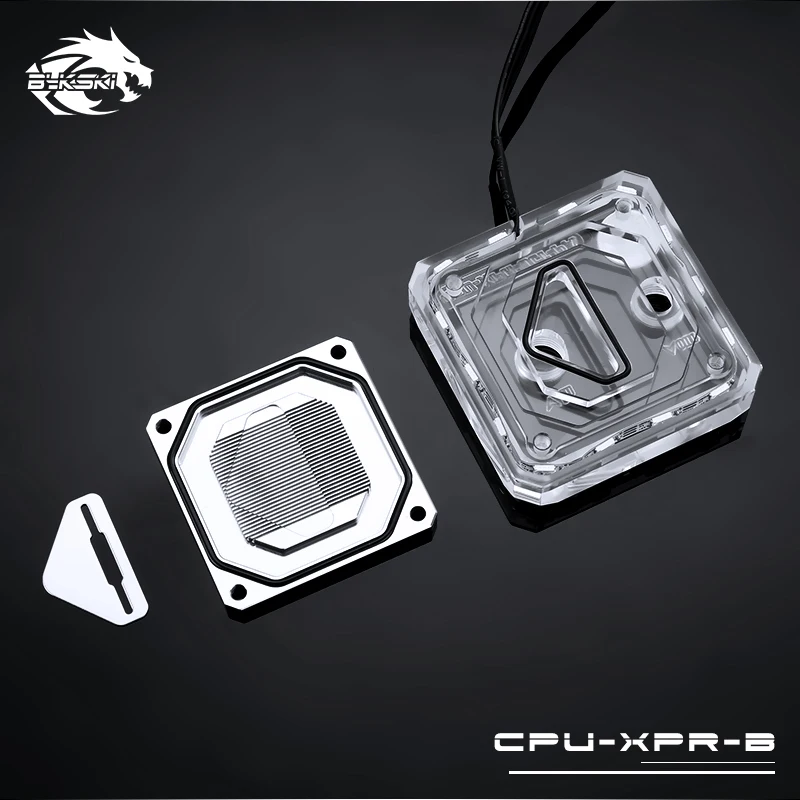 Bykski CPU-XPR-B-PA ، ل إنتل Lga115x/2011 وحدة المعالجة المركزية المياه كتل ، RBW الإضاءة نظام ، Microwaterway مياه التبريد كتلة