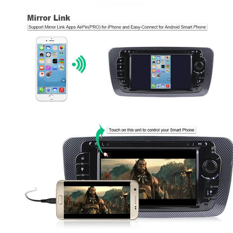 Perfect 4G RAM Android 9.0 Car DVD GPS Navigator For SEAT Ibiza 2009 2010 2011 2012 2013 car stereo radio with wifi bluetooth 12