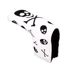 1 шт. белый череп Лезвие Клюшка Крышка Гольф головной убор крышка подходит для всех