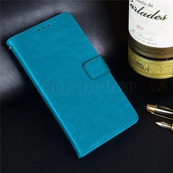 Blue Бизнес бумажник чехол для huawei P30 P20 Pro Y9 Y6 Y7 Pro P Smart плюс Y5 Prime Honor 8A 8C 8X 7A 7C 10 Коврики 20 Lite - Цвет: Blue