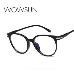 WOWSUN ретро овальные плоские солнцезащитные очки Для женщин Брендовая дизайнерская обувь для вождения праздник плоской зеркало женский ПК