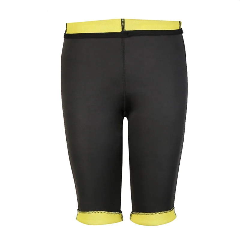Женские брюки для похудения, неопреновые штаны для фитнеса и тренировок, эластичные Капри IK88 - Цвет: Черный