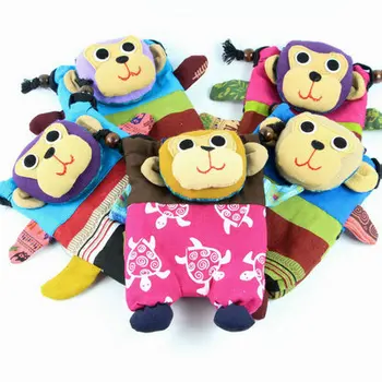 

Fashion Animal Appliques Children Small Handbags!Colorful Monkey Appliques Kids Cute Shoulder&Crossbody bags Girl gift Carrier