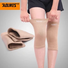 AOLIKES 1 пара эластичные спортивные наколенники для ног, наколенники для волейбола