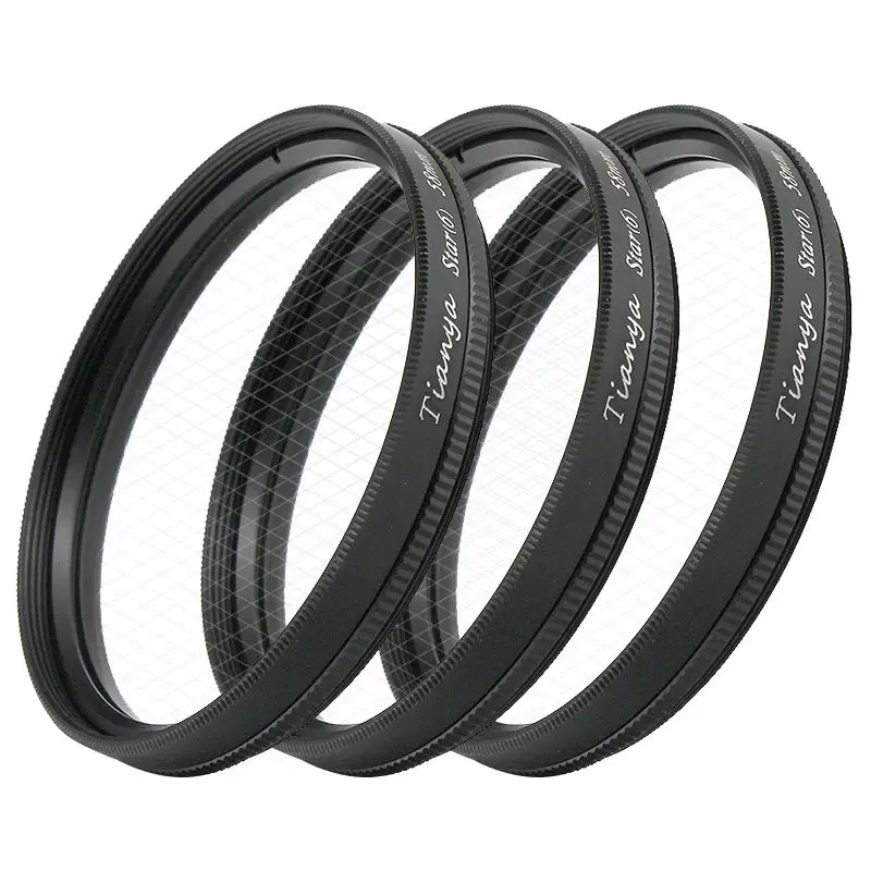 

(Набор из 3) WTIANYA 62 мм поперечный экран Starburst Звездный Эффект фильтр 8x 6x 4x 4/6/8 Point