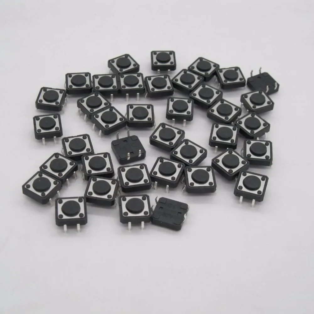 2pcs 8mm Mini Micro 2Pin Metal Waterproof Momentary Push Button Switch HC