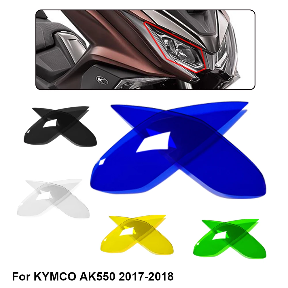 

Motorcycle Fitting Headlight Screen Protector Cover Protection Shield Guard Lens For KYMCO AK550 AK 550 2017 2018 Accessories