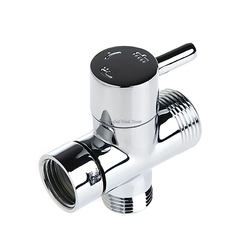 Новый T-adapter 3 ходовой клапан для Diverter Ванна распылитель для туалетного биде душевая головка Dls HOmeful