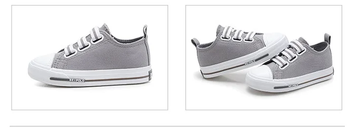 New 5 Colors Canvas Children Shoes Solid Elastic Band Kids Sneakers 2017 Casual Rubber Board Green Black Boys Shoe Girls Sneaker 552 (11)