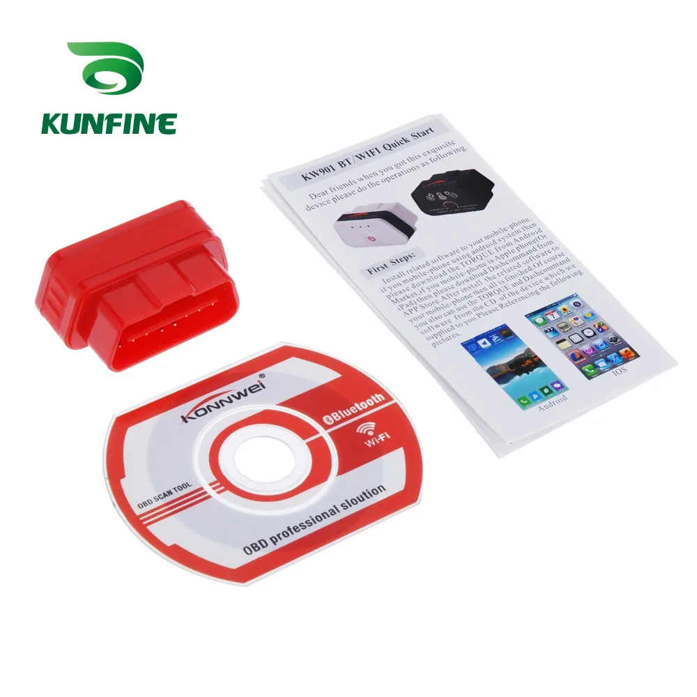 Auto Diagnostic Tool Car engine code Scanner Vehicle fault reader KF-A1186_8220