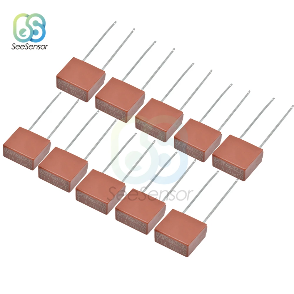 10 шт. 1A 2A 3.15A 4A 5A 6.3A 250 В 392 квадратный пластиковый предохранитель ЖК-телевизор плата питания обычно используются предохранители плавкий предохранитель T1A T2A T3.15A