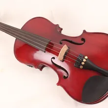 4-String 4/4 электроакустической Скрипки красный#1-2553