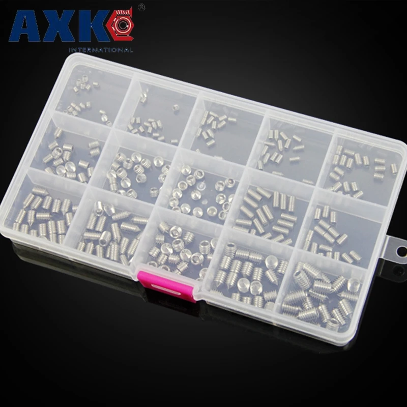 

AXK tip/flat end/concave end set screw set hex headless head top wire machine M3M4M5