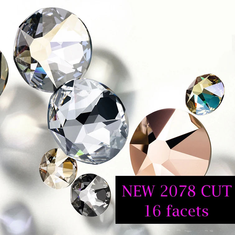 2078 cut hotfix rhinestones crystal clear (4)