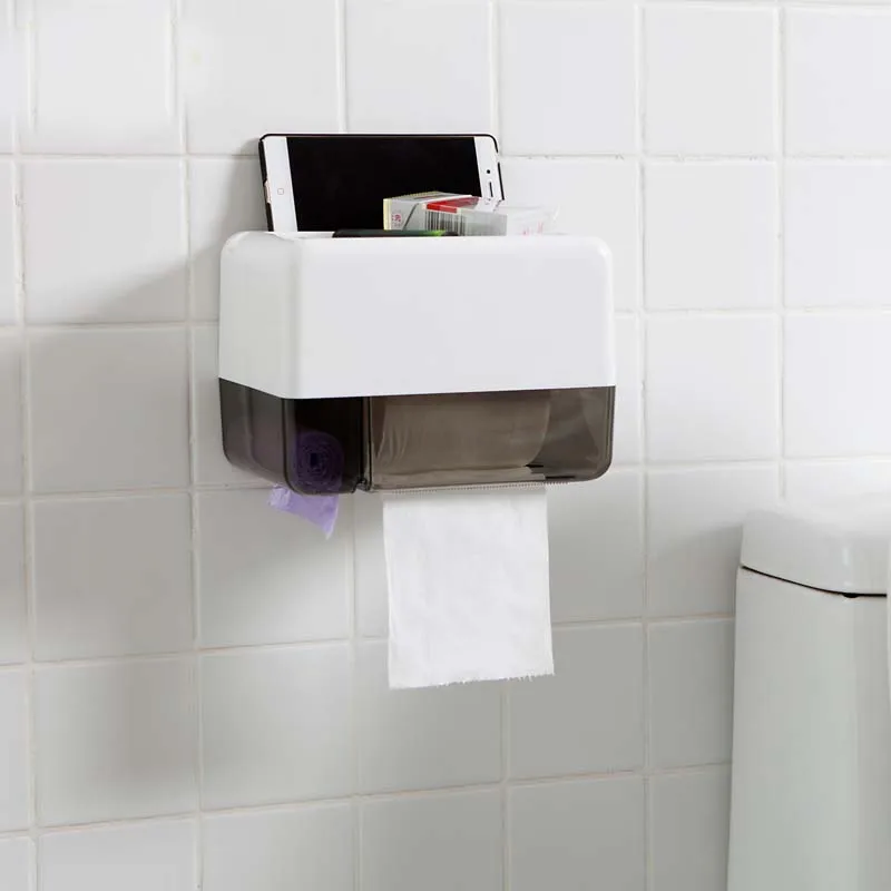 

BF040 Multi - functional no trace Waterproof paper towel box tissue box 20.4*14.7*13.9cm