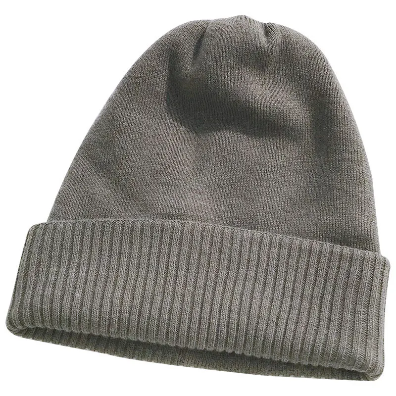 Женский вязаный бюстгальтер Skullies Beanies вязаная шапка из шерсти теплая зима