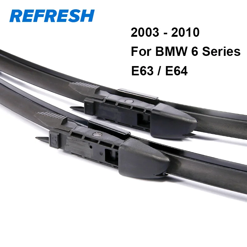 REFRESH Щетки стеклоочистителя для BMW 6 серии E63 E64 F06 F12 F13 630Ci 630i 645Ci 640i 650i 635d 640i 640d 640d xDrive M6 - Цвет: For BMW E63 E64
