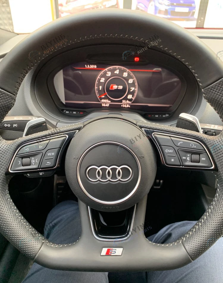 Для Audi A4 B9 S3 RS3 8 V жидкокристаллический виртуальный блок MFL многофункциональный руль кнопки переключения 8W0 951 523 F