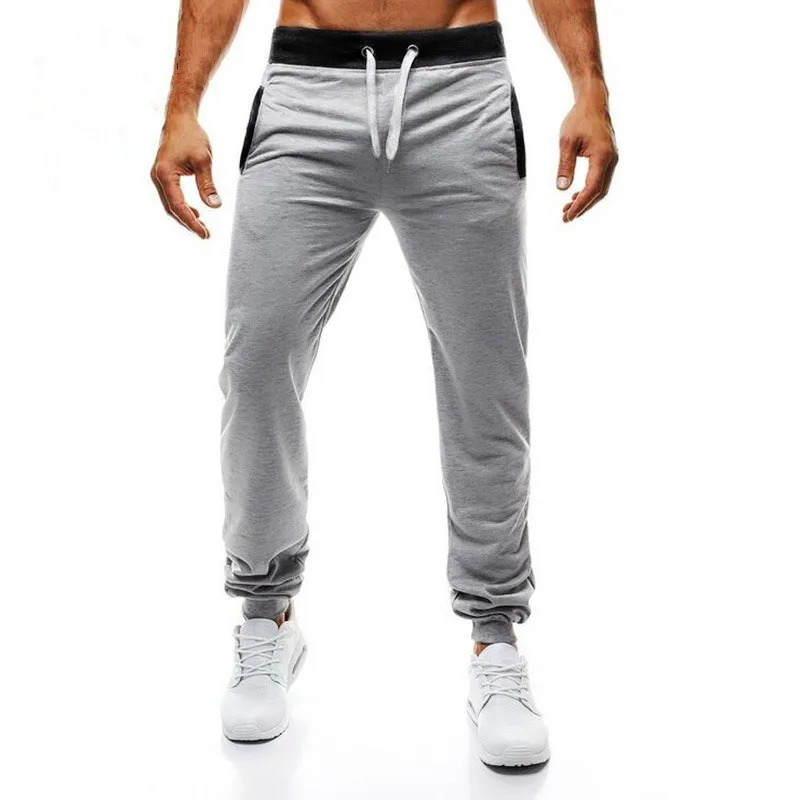 2018 Для Мужчин's Jogger Штаны бренд Повседневное Штаны Фитнес Для мужчин брюки мышц Упражнение Для Мужчин's Штаны Для Мужчин's спортивные брюки