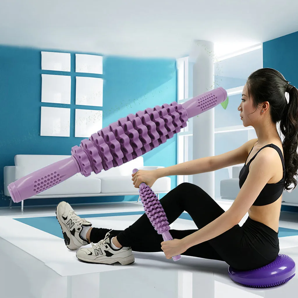 Йога блок Пилатес Пена Ролик многоцелевой массаж ролик мышц ткани для фитнеса тренажерный зал Йога Пилатес Спорт
