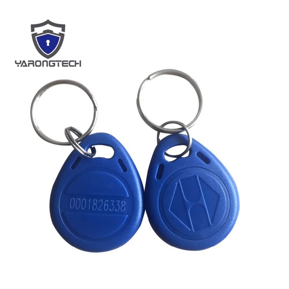 100 PC RFID 125KHZ TK4100 Proximity ID Token/Tag/Key/Keyfobs Compatible for EM4100 | Безопасность и защита