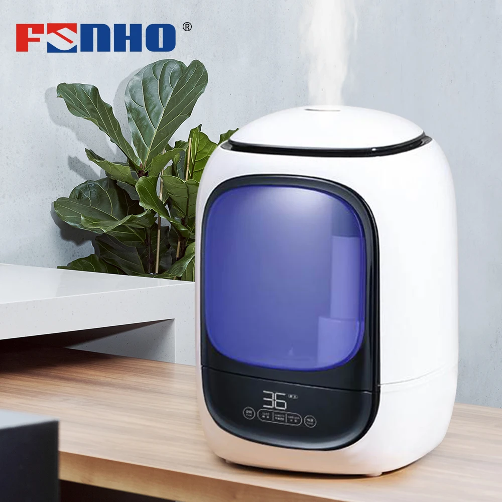 

FUNHO 5L Ultrasonic Large Capacity Humidifier Air Aroma Diffuser Purifier Mist Manufacturer Essential Oil Spreader for Home