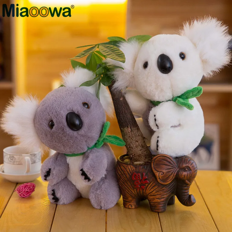 1 шт., 22 см, Kawaii Koala, плюшевые игрушки, детская австралийская коала, медведь, плюшевая Мягкая кукла, дети, прекрасный подарок для девочек, детей, малышей