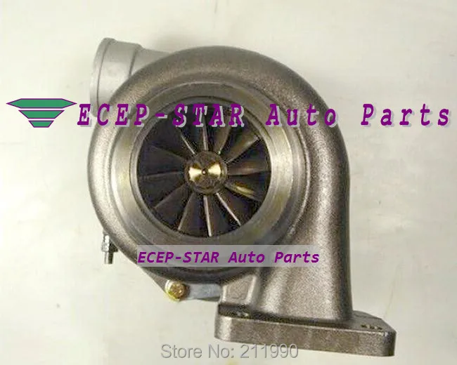 T78 Turbo Turbocharger compressor ar. 70 turbine ar .1.05 oil cooled v-band T4 flange (2)