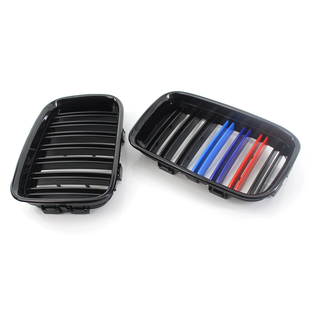 

1pair Matte Black Grills Grille Front Hood Kidney for BMW 3 Series E36 1992-1996
