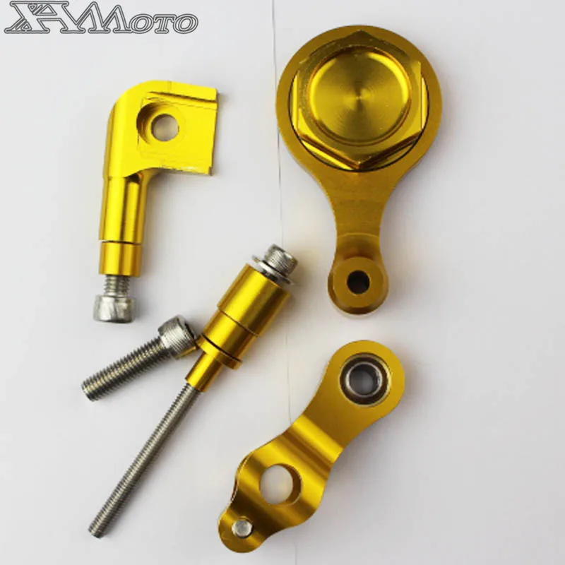 Motorcycle CNC Aluminium Steering Stabilizer Damper Mounting Bracket For Yamaha YZF R1 1998 1999 2000 2001 2002 2003-2005 | Автомобили и
