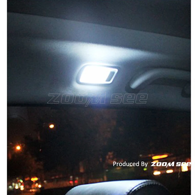 11pcs white for Hyundai Santa Fe ix 45 LED Bulb Interior Lights Kit 2006-2012