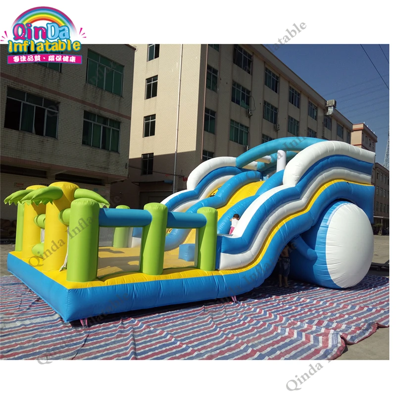 

36x18x16ft Commercial PVC Inflatable Bouncer Inflatable Slide Bouncy Castle Combo For Rental