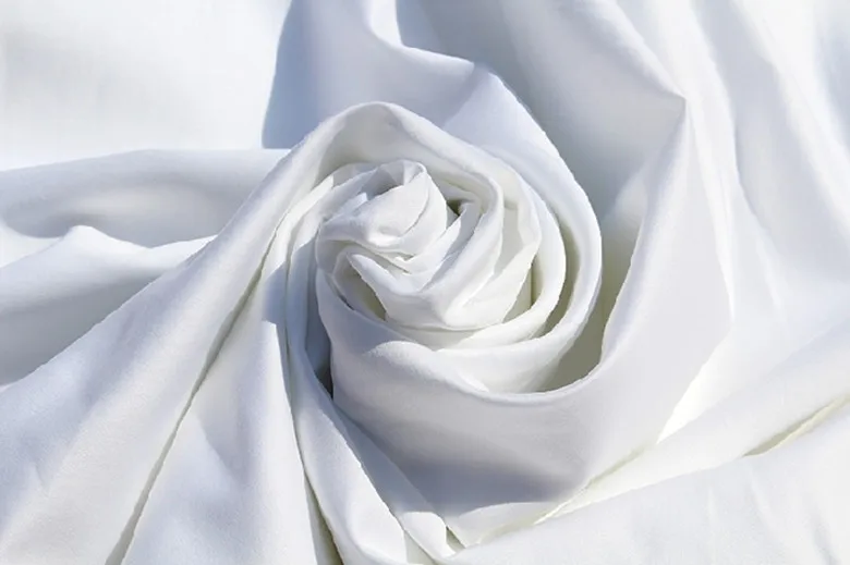 1000 TC Египетский хлопок ткань для постельных принадлежностей супер ширина 275 см 110 дюймов слоновая кость белый бежевый цвета 1 метр для проверки образца