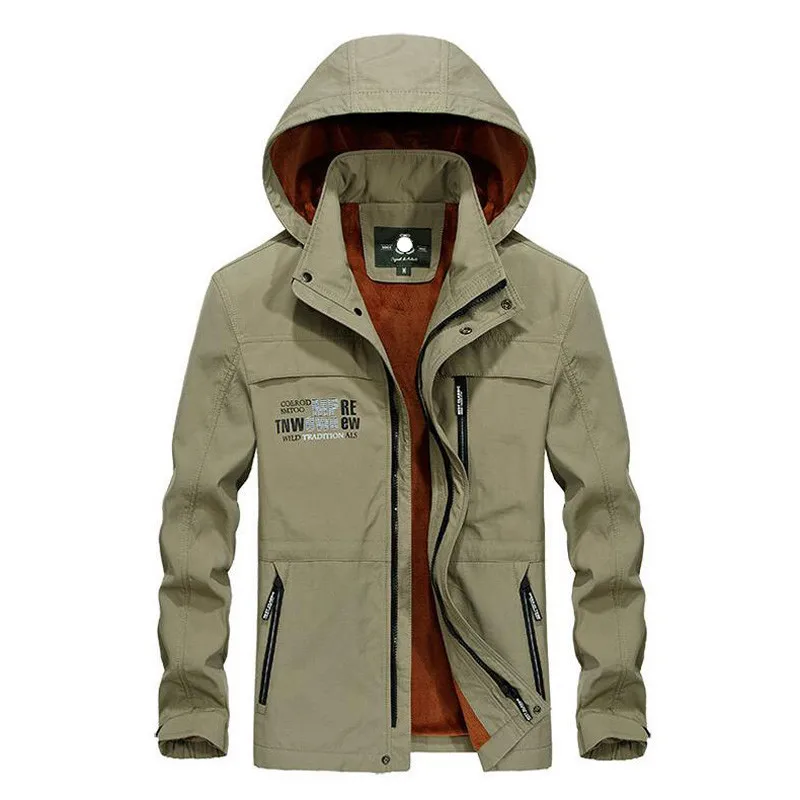 Jacket High Quality NEW Brand Waterproof Windbreaker Jacket Coat Winter ...