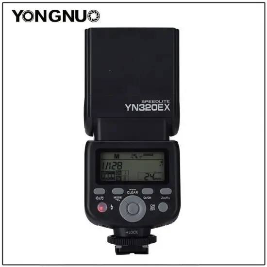 Высокоскоростная вспышка YongNuo YN320EX TTL speed lite для камеры Sony a6000 a7 II III a58 a6500 a6300
