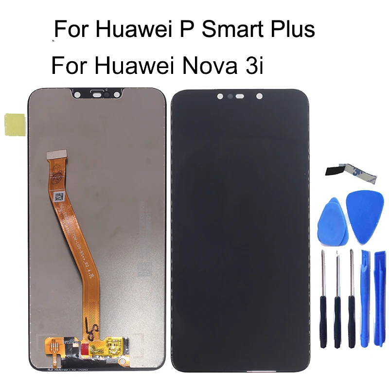 

6.3"Original For Huawei P Smart Plus Full LCD display+Touch Screen Digitizer for Huawei Nova 3i INE-LX1 INE-L21screen Repair Kit