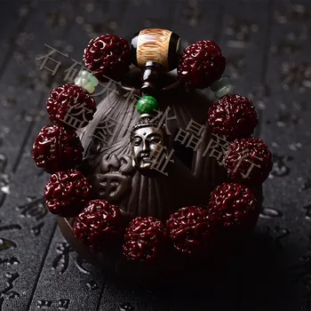 

Bodhisattva beads hand bracelet male and female burst Nepal five old King Kong Bodhi