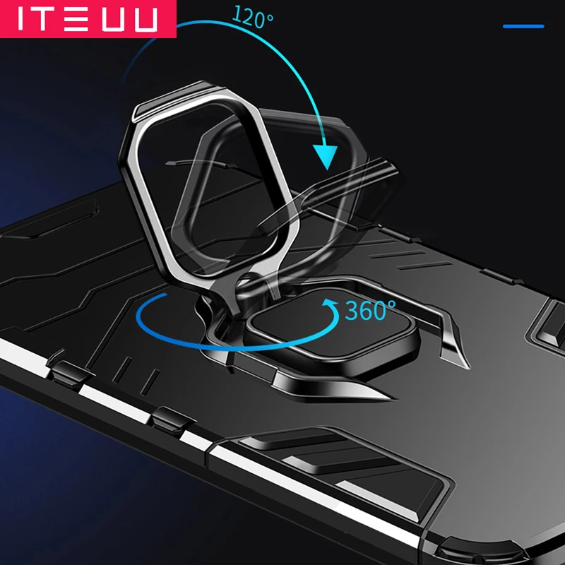 ITEUU антидетонационный подставка держатель Броня чехол для huawei Honor 20 PRO Чехол