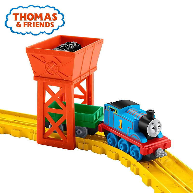 Thomas& Friends, электрическая серия, мини-игрушка, магнитная железная дорога для поезда, Brinquedos, brencam Docks, роскошный набор, игрушка Томас для детей