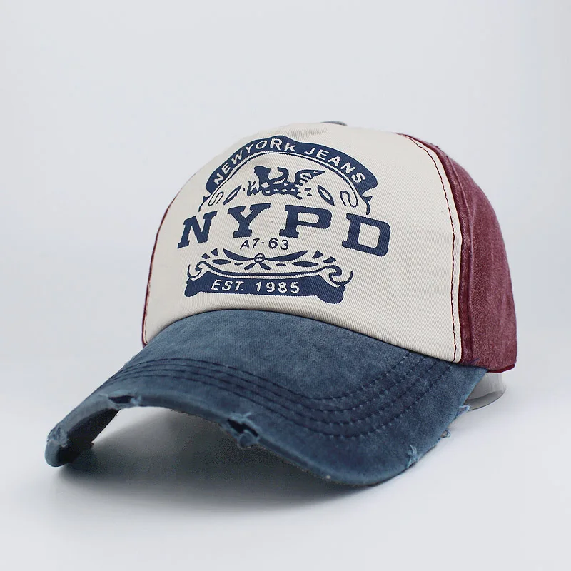 Спутниковое 1985 письмо nypd Бейсбол Кепки Для мужчин Для женщин папа snapback шляпу сделать старый мотоцикл Шапки водителя грузовика стирка унисекс Кепки s кости - Цвет: B