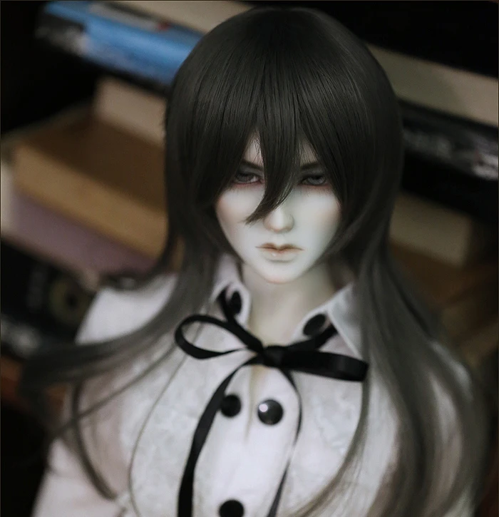 D01-P211 детская игрушка ручной работы 1/4 1/3 кукла аксессуары BJD/SD кукла парик высокая температура провода красивый Средней длины волос