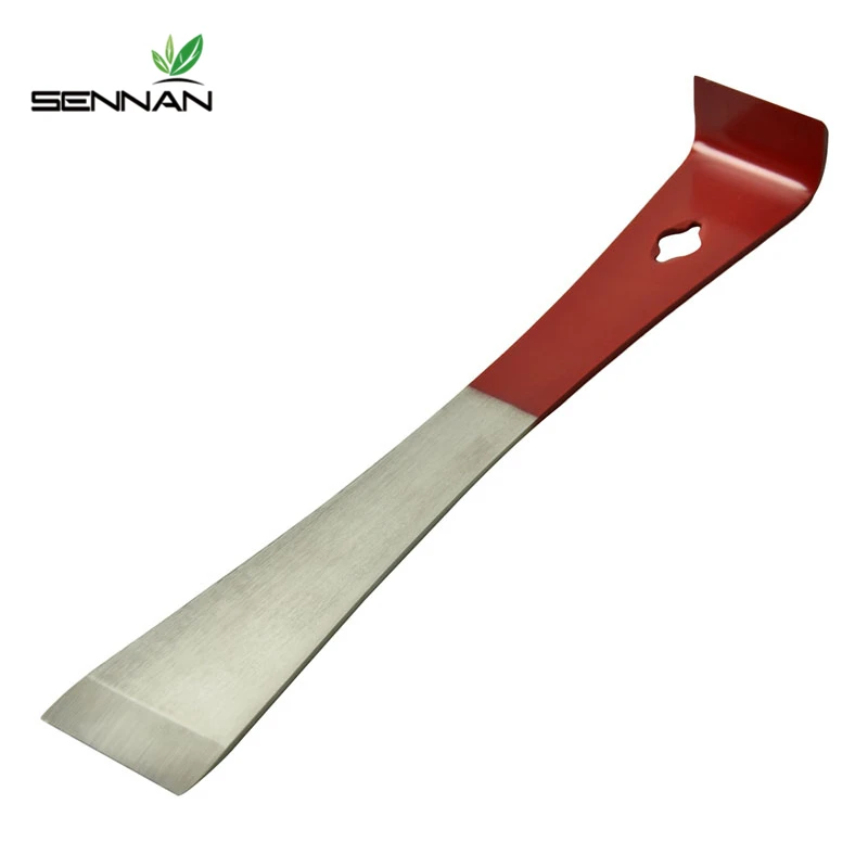 

SenNan Red Beekeeping Stainless Steel J Shape J-type Curved Tail Bee Hive Hook Scraper Tool