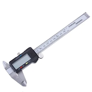 

Professional 6 Inch 150mm Electronic Mini Digital Caliper Micrometer Guage Ruler with Battery + A Box New